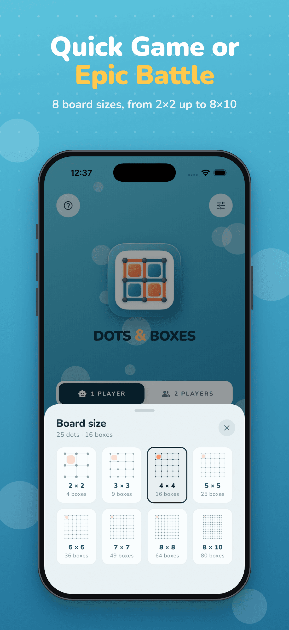 Dots & Boxes Paper Puzzle screenshot 5
